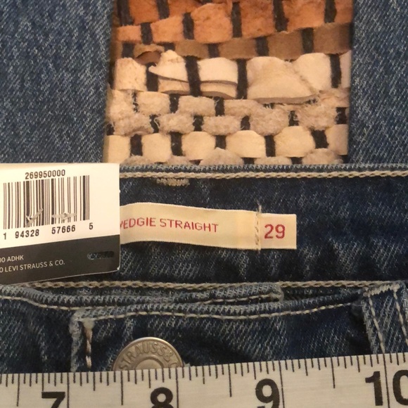 HP 12/11 Levi’s Wedgie Utility Women’s Jeans - Picture 9 of 9